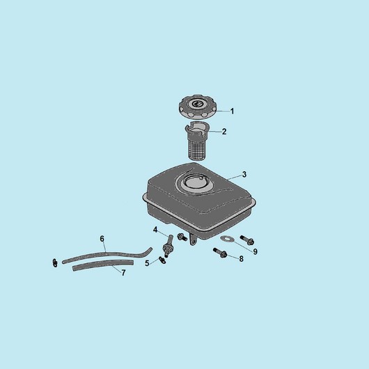 Топливный бак Champion BC4311